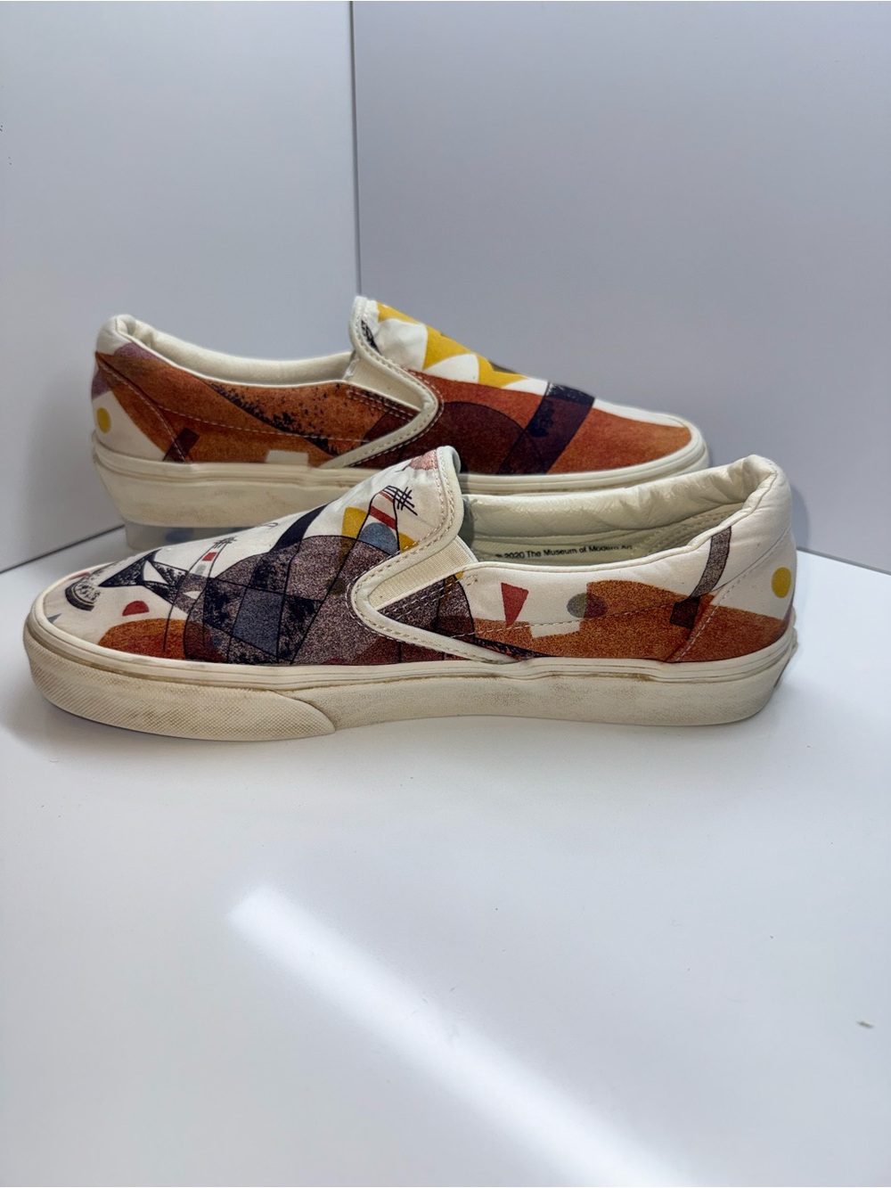 Vans x MoMA Classic Slip-On "Vasily Kandinsky's Orange" M8/W9.5